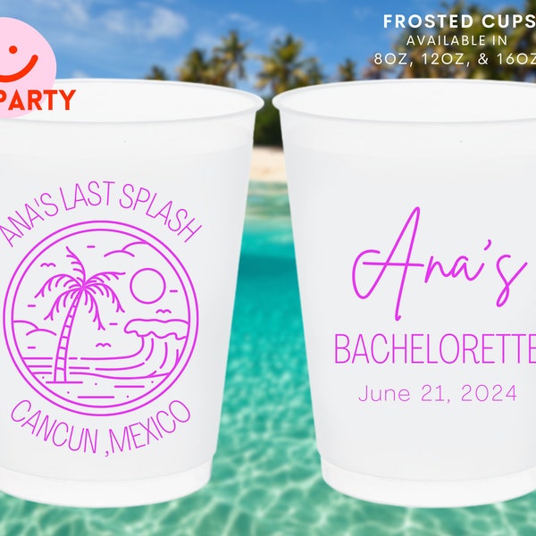 Beach Wedding Cups Etsy