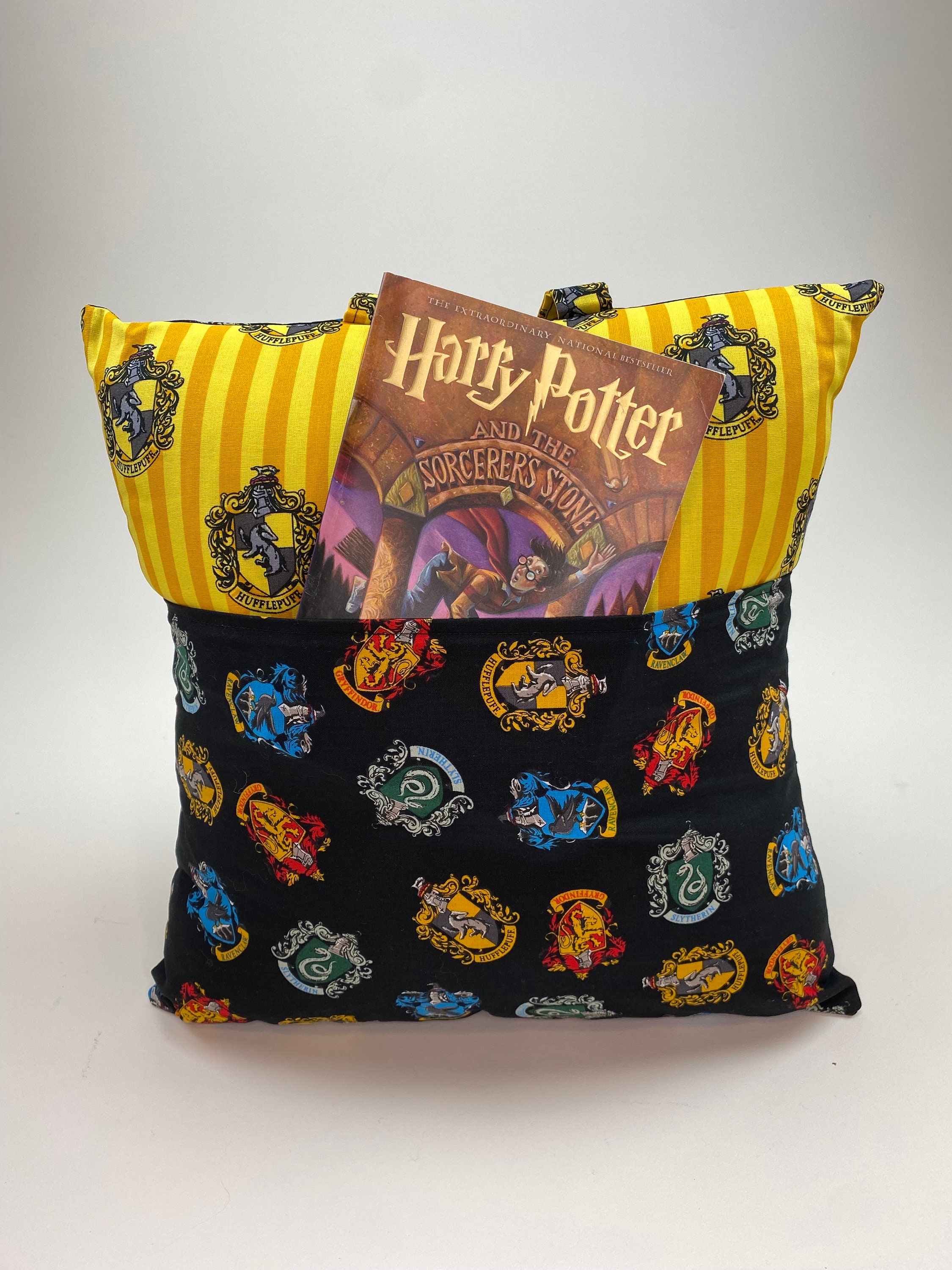 Harry Potter Reading Pillow Cover, Birthday Present for Book Lovers