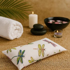Reusable Rice Heating Pad: Cotton Hot Cold Pack (4”x9”)