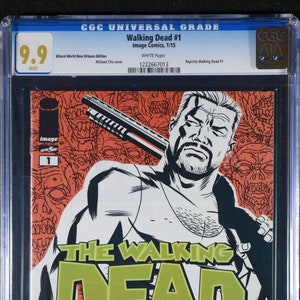 The Walking Dead #1 (Wizard World New Orleans 2015) CGC 9.9 - Jan 2015 Comic Book