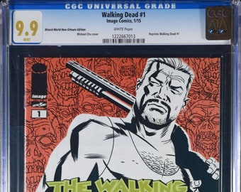 The Walking Dead #1 (Wizard World New Orleans 2015) CGC 9.9 - Jan 2015 Comic Book