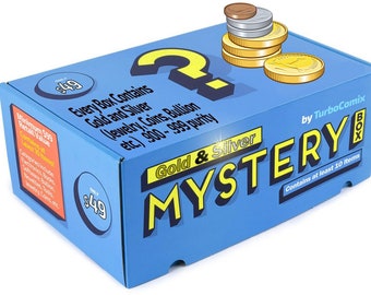 Mystery Box with Gold & Silver Guaranteed! 10+ Items, 99+ Dollar Retail Value