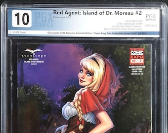 Red Agent: Island of Doctor Moreau #2, Chatzoudis C2E2 Variant (PGX 10)