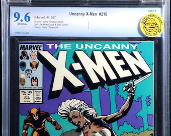 Uncanny X-Men #216 - Apr 1987 Marvel Comics CBCS (not CGC) Certified NM+ 9.6