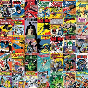Vintage DC Comic Buch Lot: 5 seltene Sammlerstücke, FN + 6.5 oder besser