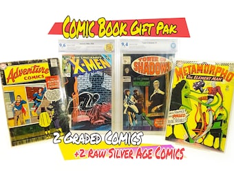 Comic Book Gift Bundle – CGC/CBCS Graded & Silver Age Comics