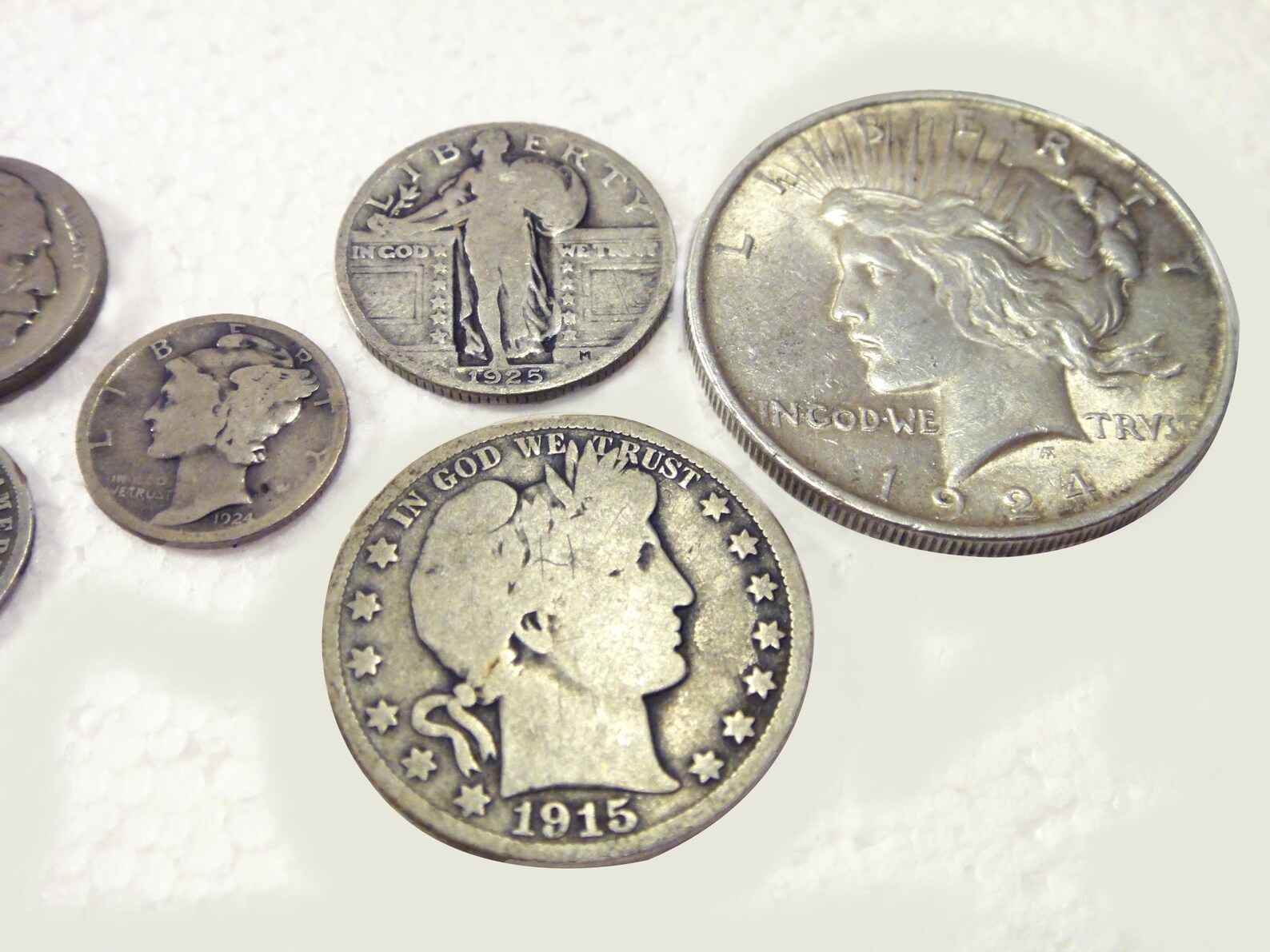 100+ Year Old U.S. Coin Lot - 5 Vintage Coins 100 Years of Age or Older ...