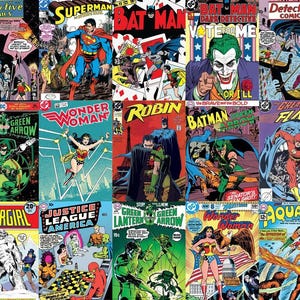 Lotto di fumetti DC d'epoca: 5 fumetti, più di 30 anni, FN 6.0 o superiore