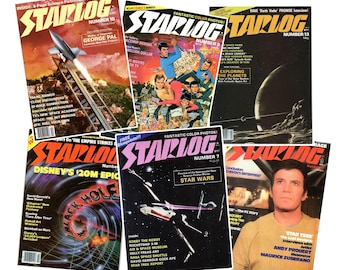 Vintage Starlog Sci-Fi Movie Magazines - Choose your Issue - #3 ~ #32 + Star Wars Tech Manual