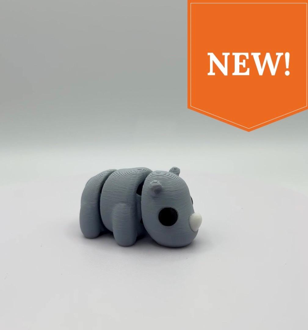 18 Mini Animali Stampati 3D – Personaggi Colorati Per Feste E Antistress