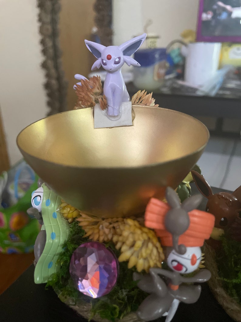 Espeon Pokémon Fanmade Incense Burner Etsy