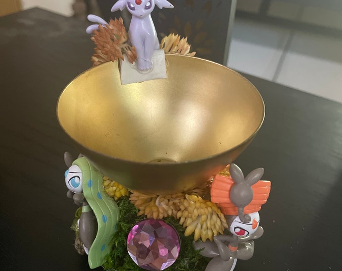 Espeon Pokémon Fanmade Incense Burner Etsy