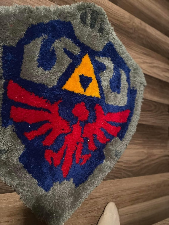 Hylian Shield Tufted Rug (Made to Order)