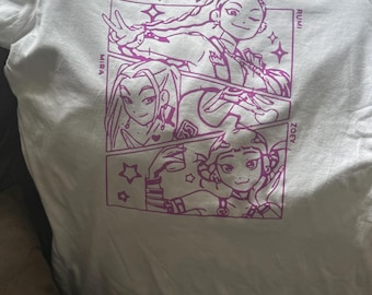 K-Pop Demon Hunters *Fankunst* Op maat gemaakte shirts