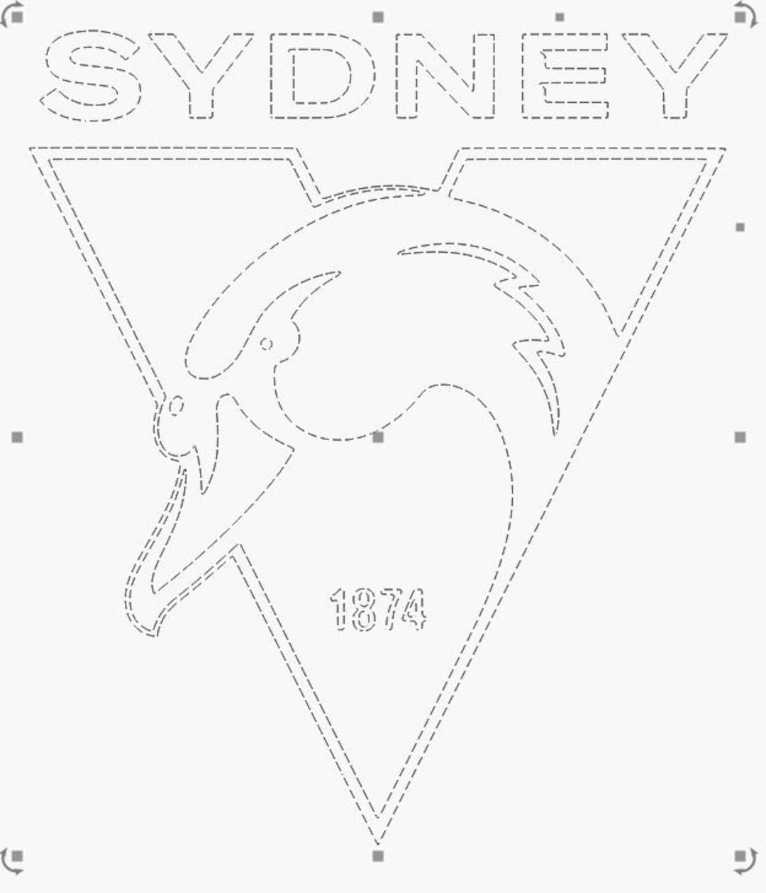 AFL SVG Sydney Swans Logo Vector File Digital Download Etsy Australia