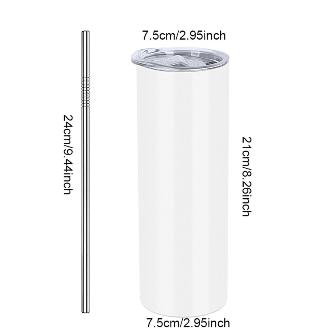 Blank Sublimation Tumblers 20oz Skinny Straight Tumbler Blanks Etsy
