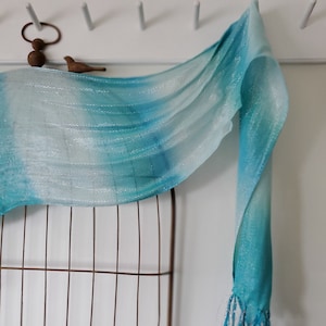 Colorful Scarf Fabric: Neck Scarf, Table Runner, Chair Tie