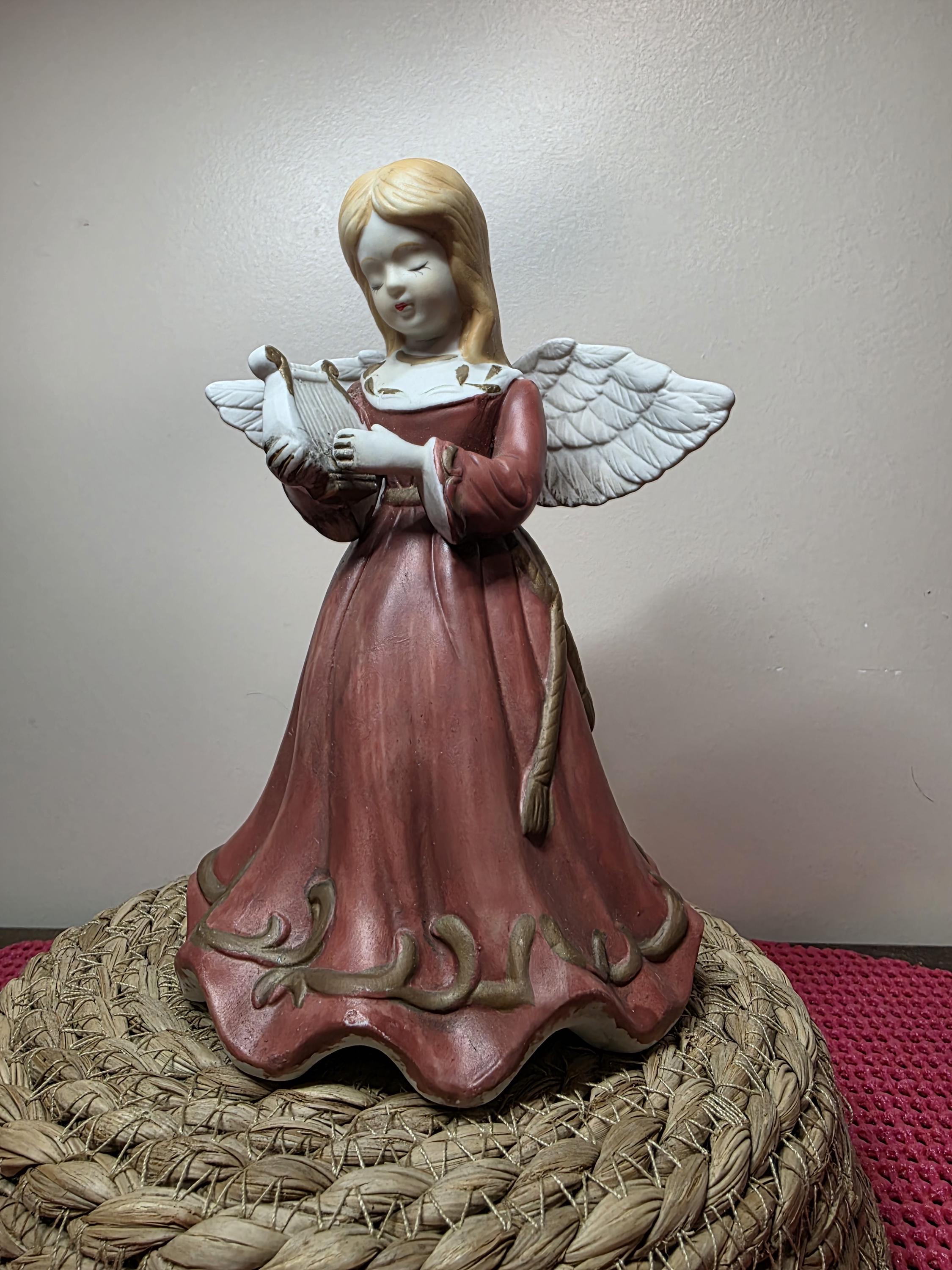 Angel Porcelain Music Box - Etsy