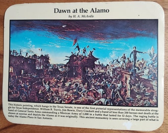 Postcards Dawn at the Alamo by H.A. McArdle