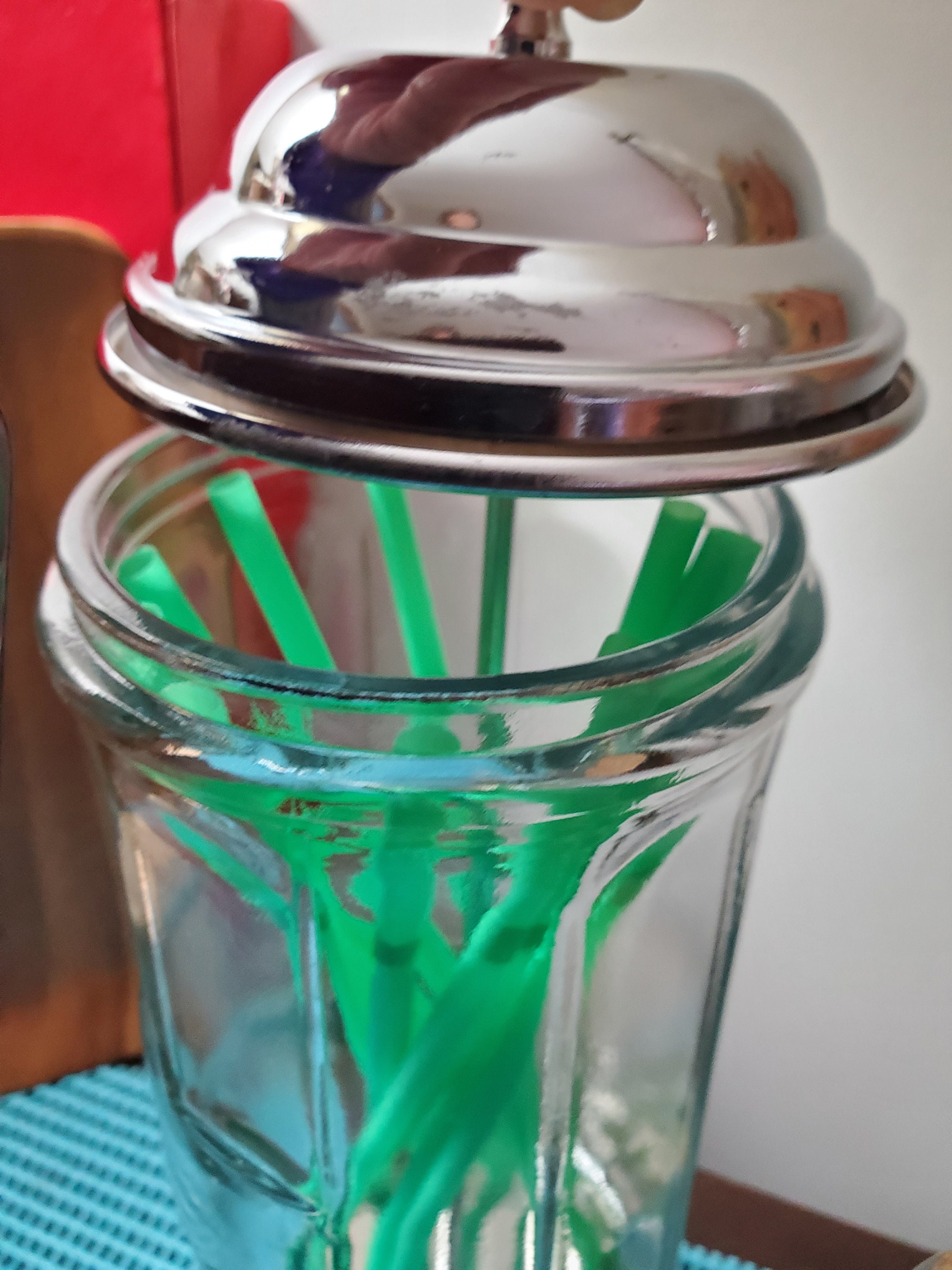 A Vintage Soda Fountain Straw Dispenser — Ruby Beets
