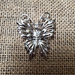 Butterfly Brooch: Costume Jewelry Pin for Jacket, Hat, Scarf