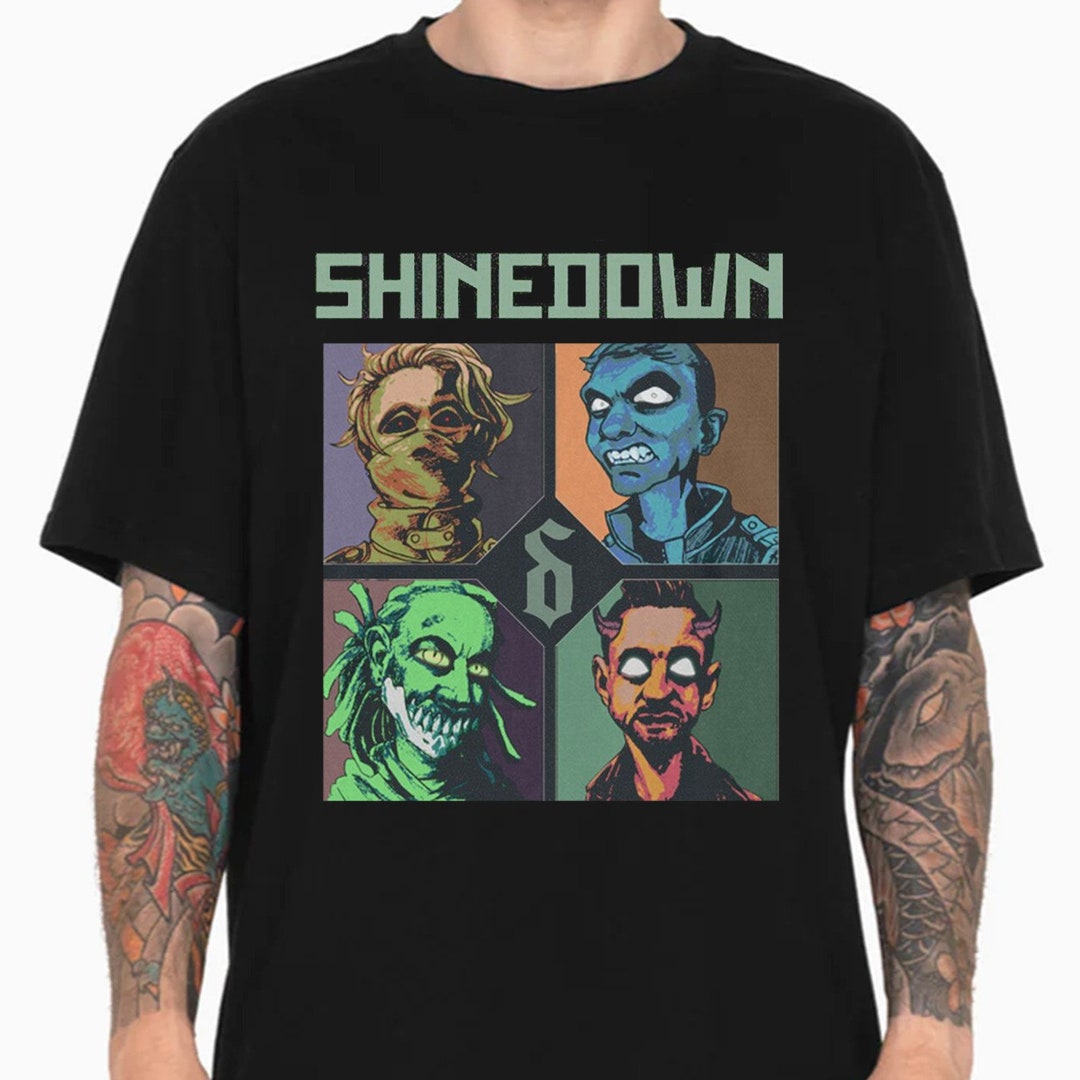 Shinedown Band Shirt the Revolutions Live Tour Shinedown Etsy Canada