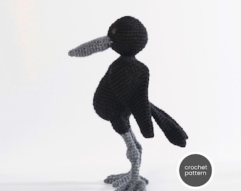Amigurumi Raven Crochet Pattern: Beginner-Friendly PDF Guide