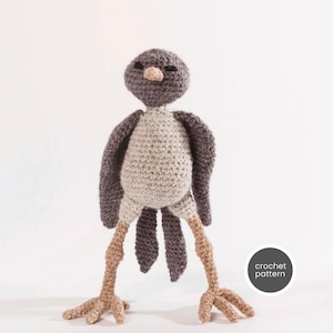 Crochet Wood Pigeon Pattern: Beginner Amigurumi Bird (PDF Pattern)