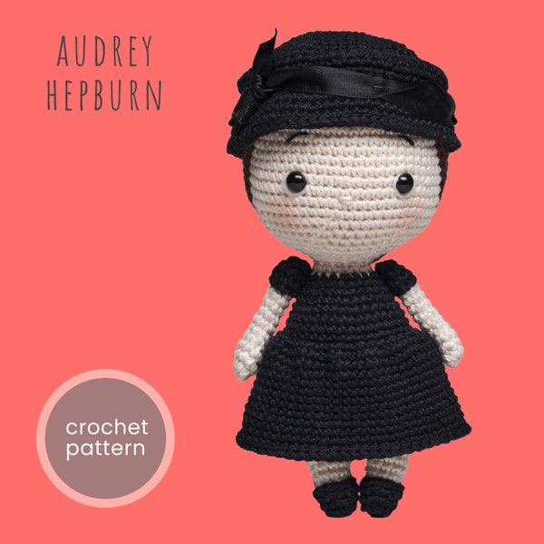 Audrey Hepburn Patron Au Crochet PDF