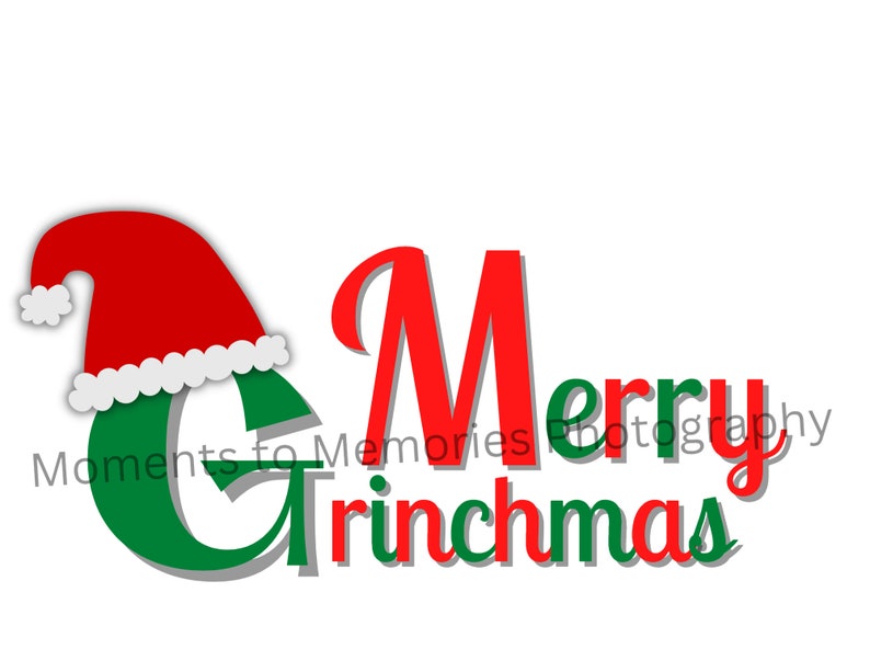 Merry Grinchmas Svg File - Etsy