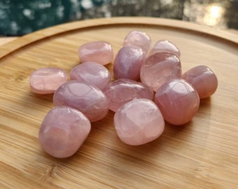 Polished Rose Quartz Tumbled Stone