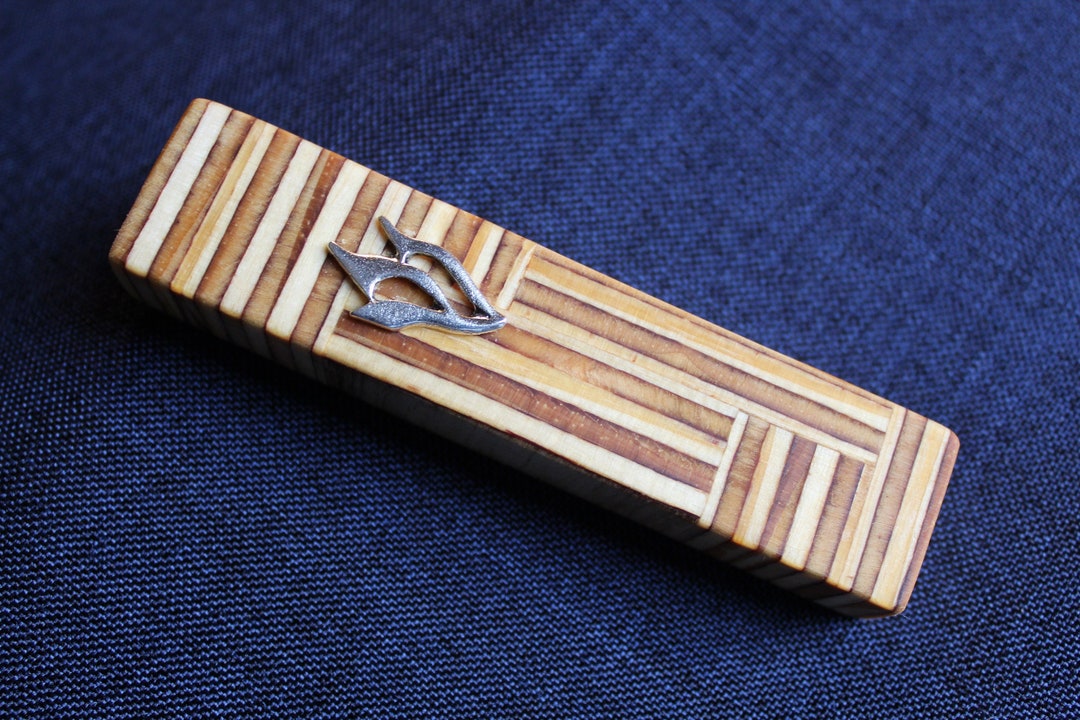 Wooden Mezuzah Made in USA by the Artist Nathan Temple Etsy