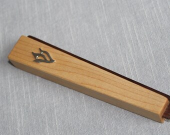 Mezuzah in legno - Prodotto negli Stati Uniti dall'artista Nathan Temple - Spedizione nazionale gratuita