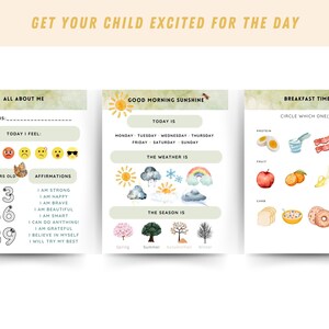 This morning menu is designed for preschoolers ideally ages 3-5. It is the perfect addition to your daily routines. Have a slow morning and less screen time with this morning menu. Instant download printable.