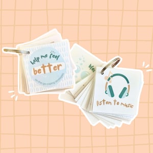 Emotional Regulation Keyring, Self Regulation Visual, Autism Coping Tools, Communication Resource for Preschoolers, Coping Choices,