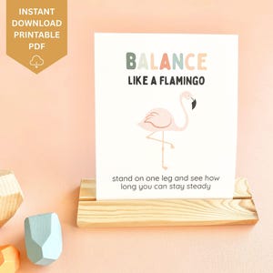 Animal Movement Cards, mindfulness cards for kids, feelings and emotions cards for toddlers, home daycare, childcare resources,