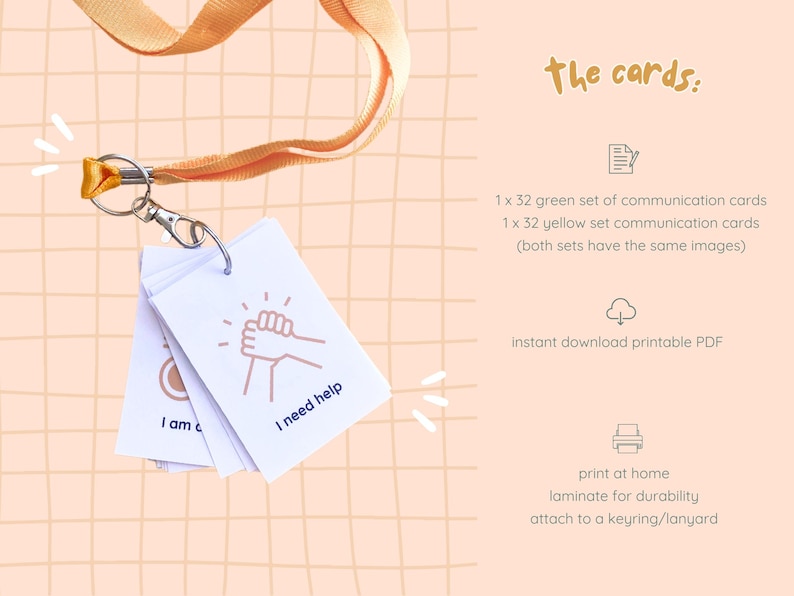 These simple, easy-to-use communication cards are designed for preschoolers, nonverbal children, kids with autism, and neurodivergent kids who find verbal communication tricky. These printable PECs (Picture Exchange Communication System) cards offer a simple, effective solution, giving children a way to express their needs, feelings, and choices—without frustration.