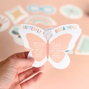 Mindfulness Breathing Tracing Cards, Emotion Toolbox, Mental Health, Emotional Regulation Visual, Rainbow Breathing, Calm Corner, Therapist