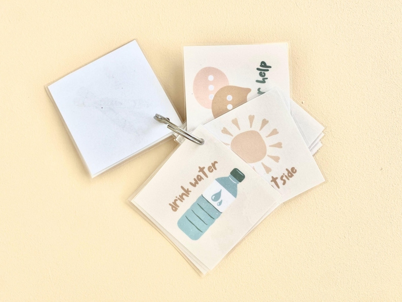 This pocket-sized printable keyring is packed with simple, effective coping strategies to help your child manage big emotions—wherever they are. Perfect for school, outings, and transitions!