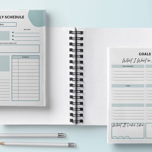 Life Transformation Planner + FREE Emergency Contact List (8.5x11)