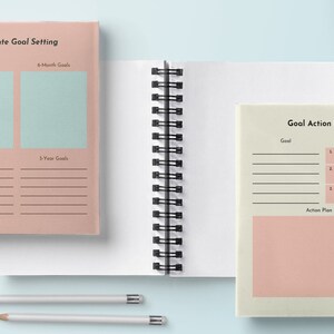 Goal Setting Planner + FREE Emergency Contact List (6x9)