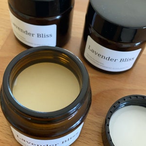 Bálsamo de manos orgánico con manteca de karité y lavanda