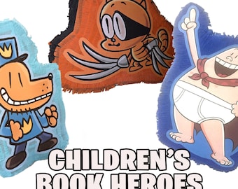 Children Book Hero Pinata
