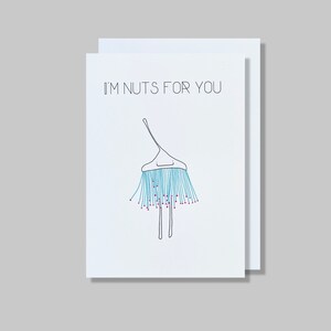 Blank Gumnut Card – Australian Native Botanical Art, I’m Nuts For You