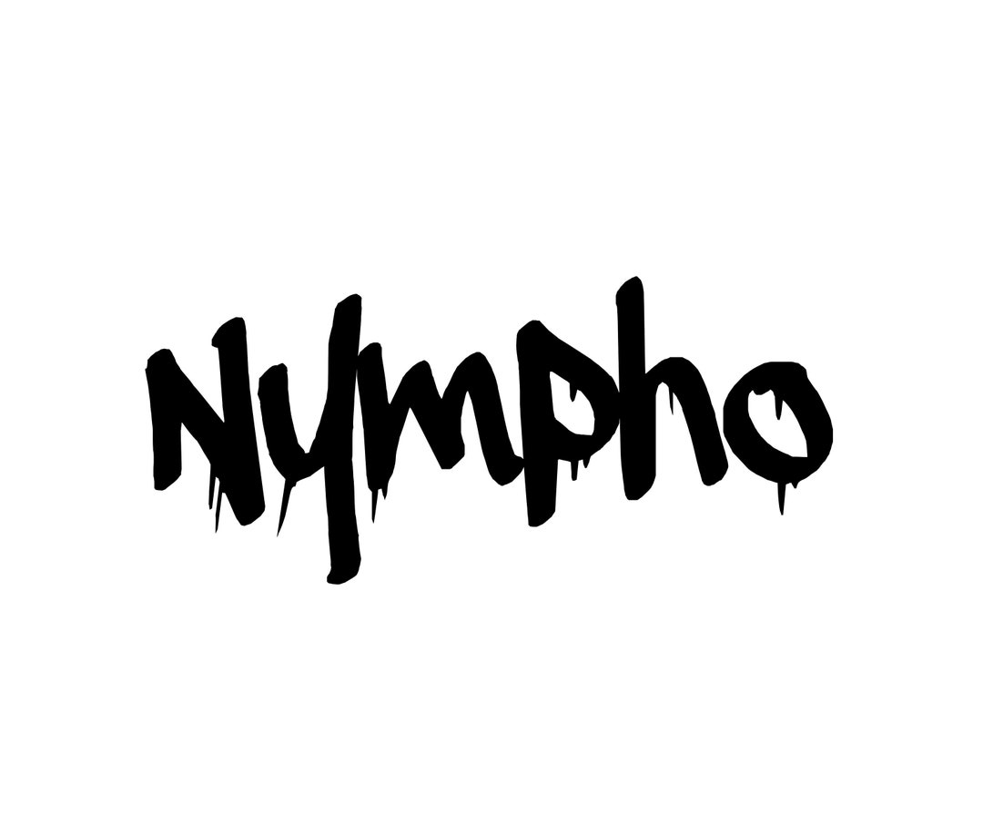Nympho Temporary Tattoo Etsy