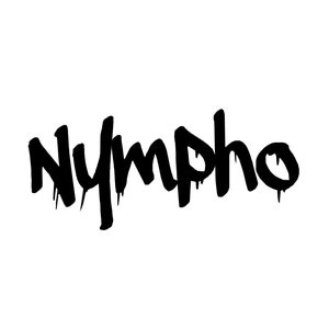 Nympho temporary tattoo