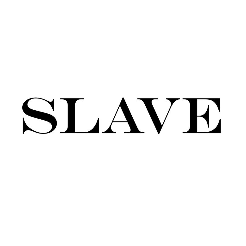 Slave Temporary Tattoo Etsy Il 794xN.5102064248 Kbfj