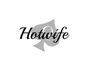 Hotwife Queen of Spades Combo - Temporary Tattoo