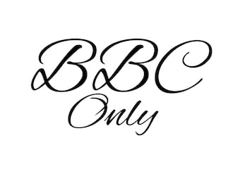 BBC Only - Temporary Tattoo