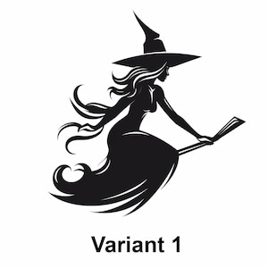 Halloween Witch - Temporary Tattoo